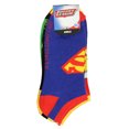 thumbnail image 3 of DC Comics La Ligue des Justiciers Logos Adulte Lot de 5 Chaussettes Invisibles à la Cheville de Superhéros, 3 of 3