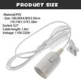 thumbnail image 3 of MIANGASTORE Pendant Light Socket Hanging Light Bulb Cord Light Socket With Cord US Plug, 3 of 8