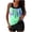 8-green tankini swimsuits for women, variant on UPPADA Tankini Bathing Suits for Women Modest Swimsuits Plus Size Two Piece Tankini Swimwear with Bra Crewneck Floral Top and Boy Shorts 2pc Comfy Vacation Bathing Suits Savings Blue,XXL