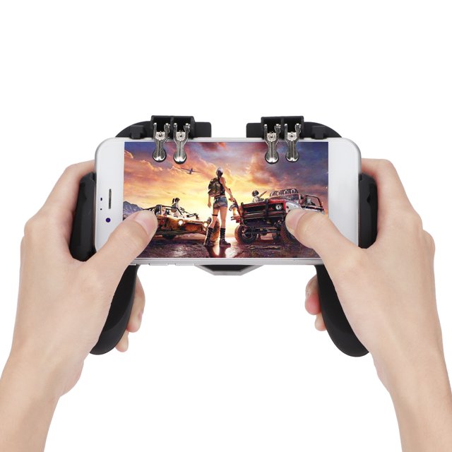 Mobile Phone Game, Dissipation Gamepad New Chicken Eating Controller Heat with Power Handle Cooling Fan