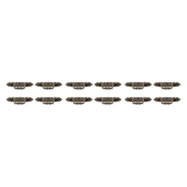 mmirethe Antique Pull Handles For Furniture Classic Charm For Interior Unique Handle Bronze 3Set