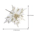 thumbnail image 3 of Christmas Flowers Artificial for Decoration Beautiful Artificial Decorative Artificial Flowers Christmas Tree Decoration Christmas Decorations Tree Ornaments, 3 of 3