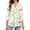H, variante sur RKSTN Chemisiers Décontractés Boho à Imprimé Floral pour Femmes, Col en V, Manches Longues, Automne, Hauts à Imprimé Floral, Blouses Amples, Chemises