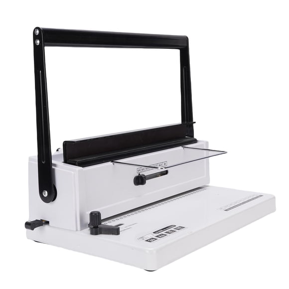 Spiral Binding Machine 20 Sheet Punching 34 Square Holes 140 Sheet Binding Capacity Coil Binding Machine