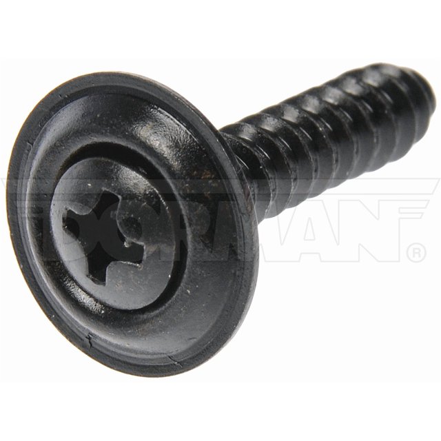 Dorman Screw 961-201D OE Solutions; Trim Screw; 1 Inch Length; Plastic; Pack Of 5