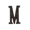 thumbnail image 1 of CAROOTU Metal Letters Numbers Cast Iron Decoration House Sign Doorplate DIY Cafe Wall, 1 of 7