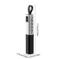 thumbnail image 3 of P-537 Black Rechargeable Laser Flashlight Portable Led Outdoor Camping Light Super Bright With Type C Charging #36732, 3 of 6