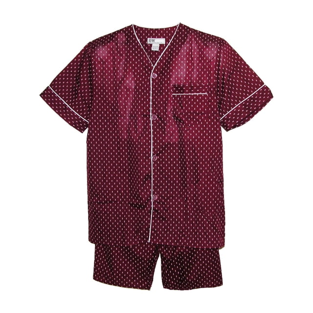 Ten West Apparel Short Sleeve Short Leg Pajama Set (Men's)