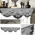 thumbnail image 1 of Vrorvz Halloween Fireplace Scarf Polyester Fiber Decoration Unique Pattern Glossy Lightweight Easy Hang Storage Long Lasting Material Festive Home Decor, 1 of 6