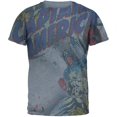 thumbnail image 1 of Captain America - Raised Shield All-Over Soft T-Shirt, 1 of 1