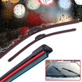thumbnail image 4 of 21"Car Wiper blades Universal Frameless Bracketless Strip Rubber Soft Car M7M6, 4 of 8