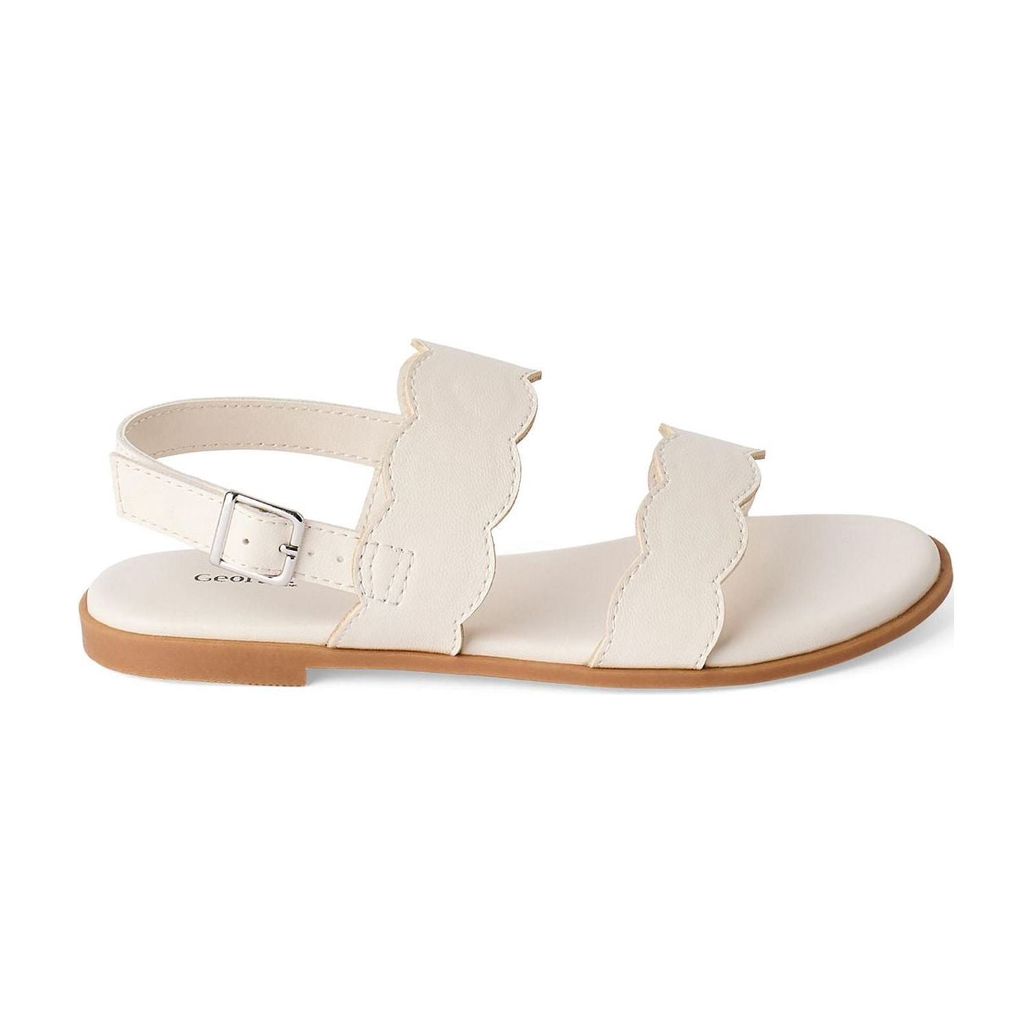 Sandales à bordure festonnée George pour filles