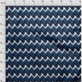 thumbnail image 3 of oneOone Organic Cotton Poplin Twill Fabric Chevron Geometric Print Fabric BTY 42 Inch Wide, 3 of 4