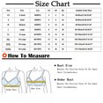 thumbnail image 3 of Bigersell Women Plus Size Bras No Underwire Front Ruched Push up Bra Soft Comfortable F / G Cup Full-Coverage Wire-Free Bra Style-D57 Hook and Eye Bra Closure V-Neck Padded Bralette T-Black 4XL, 3 of 4