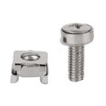 thumbnail image 1 of 50Pcs/Set M6x20 Caged Screw Nut Screw Nut  Cabinet Rack Screws+M6 Cage Nuts, 1 of 8