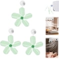 thumbnail image 1 of 3 Pieces Air Conditioning Wind Deflectors Wind Direction Women Household Accessory Fan For Bedroom Study Room, 1 of 9