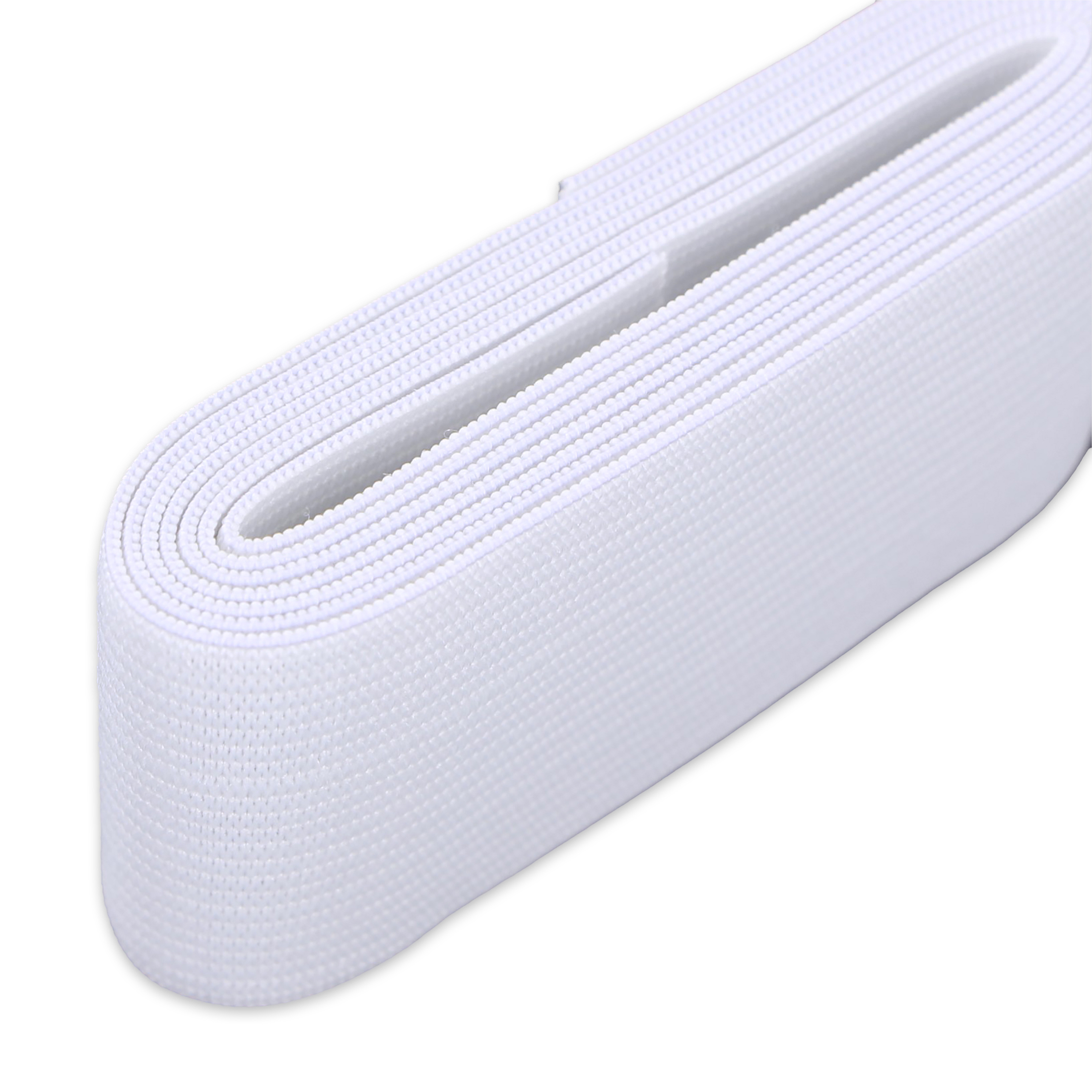 UNIQUE CREATIV Heavy Stretch Elastic 38 mm (1.5 in) White, 14 m (15.3 yd)