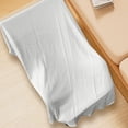 thumbnail image 4 of TopLLC Blanket,Throw Blanket,Fall Blanket Fiber Blanket Thickened Solid Color Sofa Blanket Conditioning Blanket Nap Blanket 43.3 X 51.18 Inches Blanket Blanket, 4 of 5