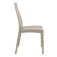 thumbnail image 4 of Compamia Chaise de Salle à Manger de Patio Miranda, Taupe, 4 of 11