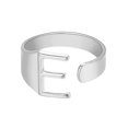 thumbnail image 4 of Fashion Couple Ring Twenty Six English Letter Open Ring Couple Jewelry, 4 of 9