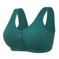 thumbnail image 2 of Plus Size Bras With Back Fat Coverage Woman's Embroidered Glossy Comfortable Breathable Bra Underwear No Rims Sleep Bras on Clearance, 2 of 5