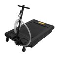 thumbnail image 1 of QinaQin 18-Gallon Oil Pan with Pump, Low-Profile Oil Change Pan, Foldable Handle and Wheels, 8-Foot Hose, Suitable for Oil Collection Vehicles In Cars, Suvs and Trucks, 1 of 8