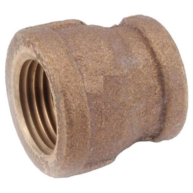 Anderson Metals 4020196 Raccord Réducteur en Laiton FIP 0,75 Po x FIP 0,5 Po - Lot de 5