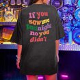 thumbnail image 4 of LSLJS Oversized T Shirts for Women Plus Size Slogan Graphic Drop Shoulder Short Sleeve Tops Summer Loose Pullover Tees, 4 of 8