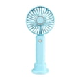 thumbnail image 2 of Blue Usb Charging Handheld Small Fan Mini Portable Rechargeable Student Dormitory Office Compact Design Long Battery Life Efficient Cooling Lightweight, 2 of 8