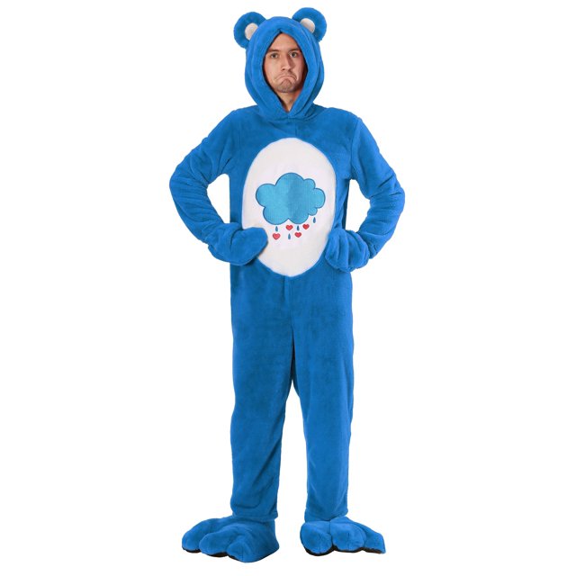 Déguisement pour Adulte Care Bears Grumpy Bear de Luxe