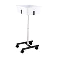 thumbnail image 1 of S SERENABLE Ball Storage Stand Table Tennis Equipment 4 Wheels Large Capacity Basin Training Ball Collection Basket for Storage 200 Balls, 1 of 9