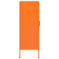 thumbnail image 3 of vidaXL Armoire de Rangement Orange 80x35x101,5 cm Acier, 3 of 5