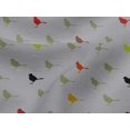 thumbnail image 4 of oneOone Viscose Jersey Fabric Artistic Bird Print Fabric BTY 60 Inch Wide, 4 of 4