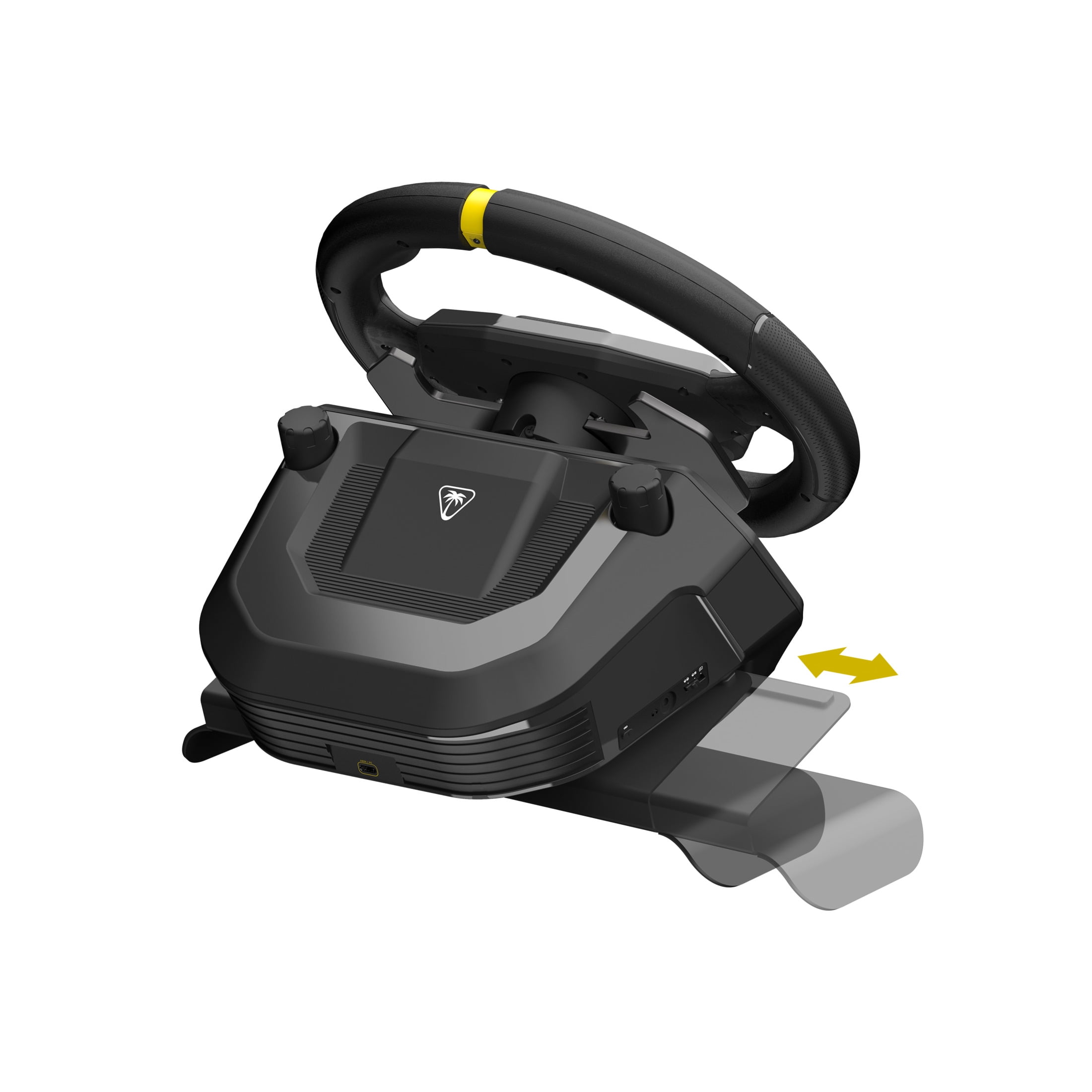 Système de volant de course sans fil Turtle Beach Racer (Noir) - Sous licence officielle pour Xbox Series X|S, Xbox One et Windows - Design complet, connexion sans fil fiable, jusqu'à 30 h d'autonomie