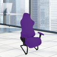 thumbnail image 5 of Xingzhi Gaming Chair Cover Soft for Rotating Chair Reclining Racing Gaming Chair dark coffee dark purple, 5 of 5