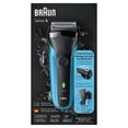 thumbnail image 1 of Braun Série 3 310s Rasoir Électrique Rechargeable Wet&Dry, Bleu, 1 of 8
