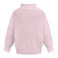 thumbnail image 5 of Kcodviy Chandails Mignons en Tricot pour Femmes Automne Hiver pour Femmes Chandail Épais en Fil Chandail à Enfiler Chemises pour Femmes Chandail à Col Roulé, 5 of 5