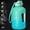 Green, variant on 2200ML Large Capacity Plastic Waters Jug Big Belly Cup For Men And Women Sports Space Cup Portable Outdoor Tote Rope Tons Of Funny Bucket