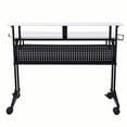 thumbnail image 3 of ACME 47" Home Office Furniture Suitor Music Recording Studio Desk, White, 3 of 7