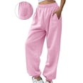 thumbnail image 2 of Pantalons de Course pour Femmes Grande Taille Pantalons de Sport Décontractés, 2 of 5