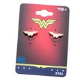thumbnail image 3 of DC Comics Wonder Woman Stainless Steel Stud Earrings, 3 of 3