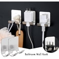 thumbnail image 2 of Holder for Shower Steel Self Adhesive, Bathroom Wall Hook for, 2 of 9