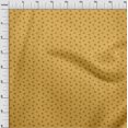 thumbnail image 4 of oneOone Coton Flex Jaune Moutarde Tissu Rétro Minimal Burger Matière de Robe Tissu Imprimé Tissu au Mètre 40 Pouces de Large, 4 of 5