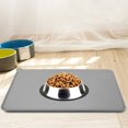 thumbnail image 4 of Cat Bowl Mat, Silicone Imperméable Chien Bol pour Animaux de Compagnie Tapis de Table Méticuleusement Conçu, 4 of 10
