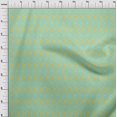 thumbnail image 3 of oneOone Tissu Polyester Lycra Carrédiamond & Triangle Imprimé Géométrique BTY 56 Pouces de Large, 3 of 4