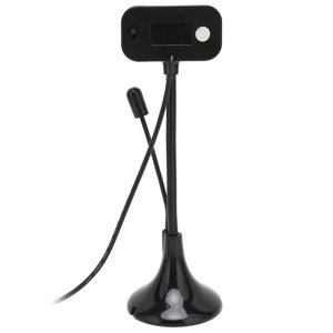 Loewten Webcam avec Microphone,PC Appareil photo, caméra web Focus manuel haute définition USB Streaming Webcam avec LED Microphone léger de remplissage