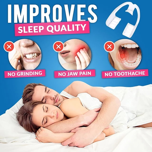 Bruxism Guard for Teeth Grinding Night Mouth Protector Sleep Care Solution Clenching Jaw