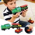 thumbnail image 1 of Train Télécommandé à Grande Vitesse avec Locomotive Réaliste et Voitures pour Passionnés et Enfants, Construction Durable pour Jeu Intérieur Extérieur, 1 of 5