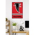 thumbnail image 3 of NFL Atlanta Falcons - Retro Logo 15 Wall Poster, 22.375" x 34", 3 of 4