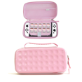 thumbnail image 1 of Hard Protective Case for Nintendo Switch OLED Model - Portable Travel Storage Bag with Durable Pouch Compatible with NS Switch Console, 1 of 6